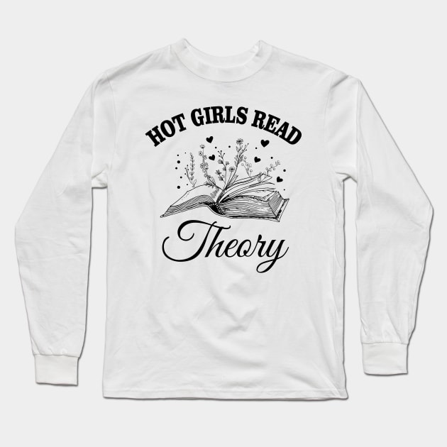 HOT Girls Read Books Reading Lover Funny Long Sleeve T-Shirt by printalpha-art